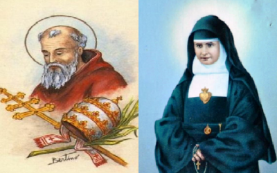 São João I, papa e mártir e Santa Rafaela Maria, fundadora das Escravas do Sagrado Coração de Jesus