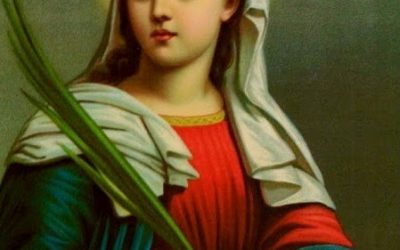 Santa Luzia ou Lúcia, 13 de dezembro.